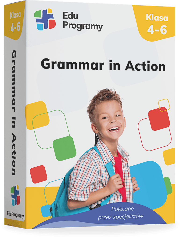 Gramatyka Angielski ZDANIE - program interaktywny dla klas 4-6