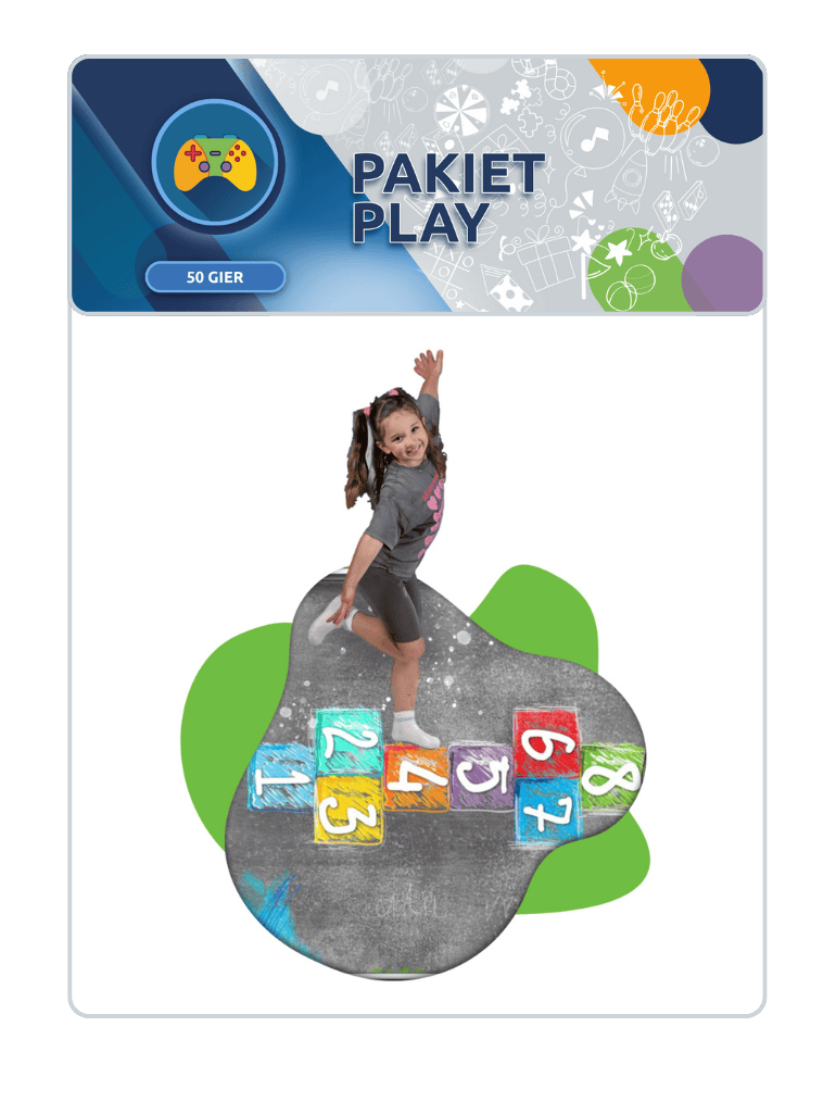 Pakiet PLAY - gry na podłogę interaktywną