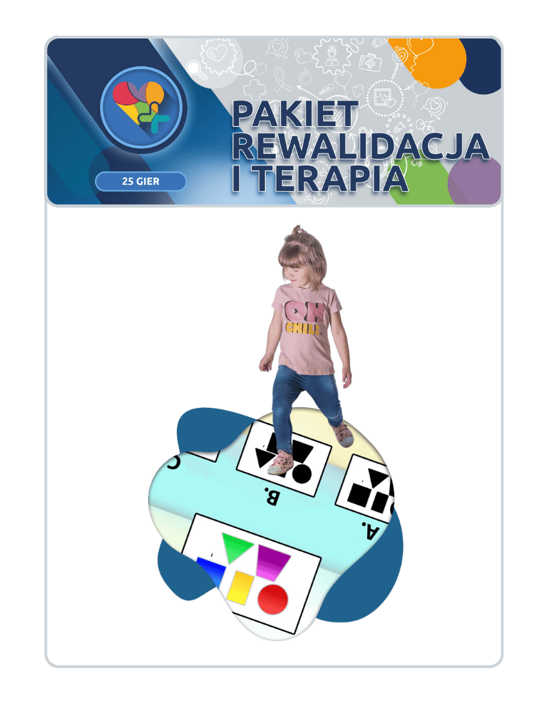 Pakiet Rewalidacja i Terapia - gry na podłogę interaktywną